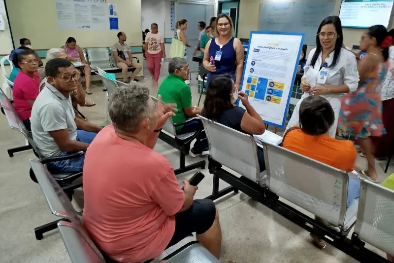 notícia: Em Marabá, especialista do Hospital Regional alerta para os riscos do colesterol alto