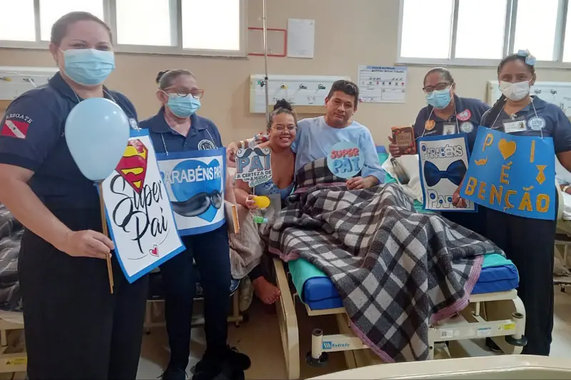 notícia: Hospital Galileu reforça laços de empatia e cuidado com pacientes e familiares