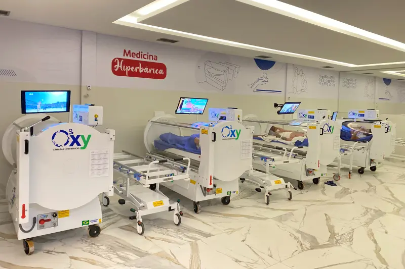 notícia: Centro de Medicina Hiperbárica do Hospital Metropolitano realiza mais de 11 mil sessões