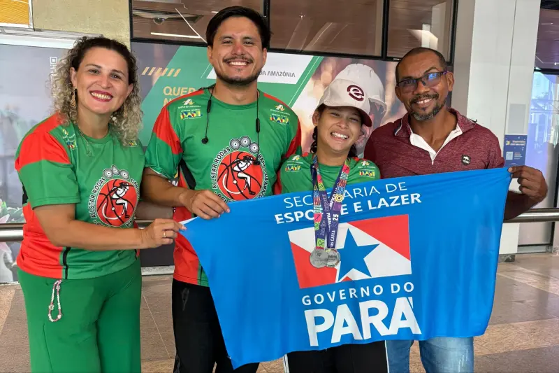notícia: Com apoio do governo do Pará, atleta paralímpica conquista duas pratas e se classifica para campeonatos nacionais
