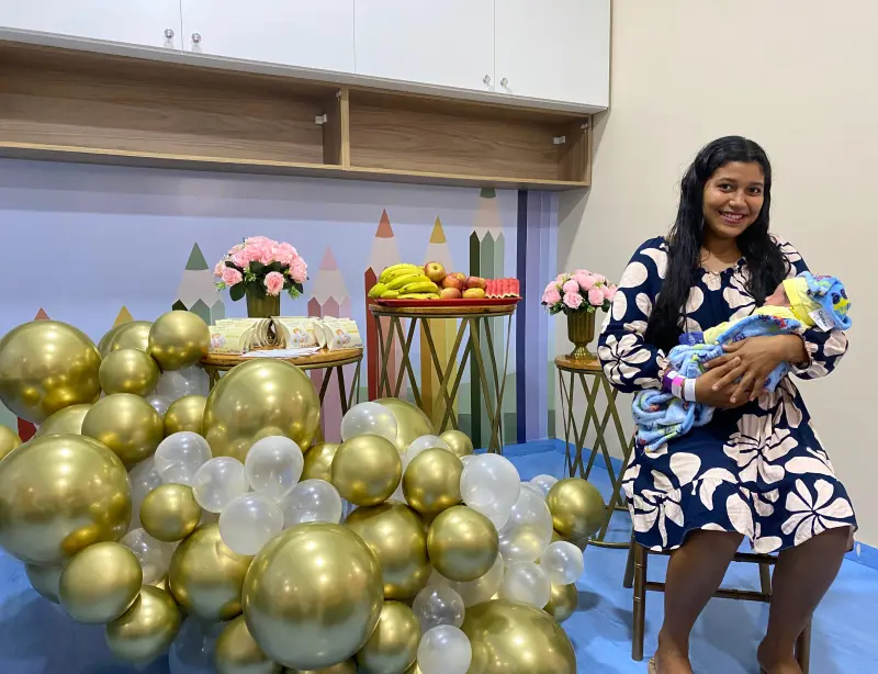 notícia: Hospital Geral de Tailândia faz ação especial sobre amamentação pelo Agosto Dourado