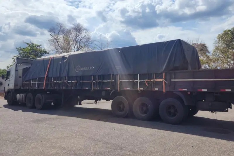 notícia: Sefa apreende celulares e perfis plásticos transportados irregularmente no sudeste do Pará