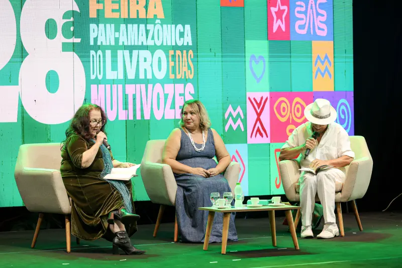 notícia: Protagonismo amazônico marca início da programação na Arena Multivozes na 28ª Feira Pan-Amazônica do Livro 