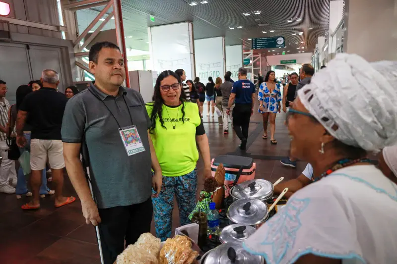 notícia: Acessibilidade e inclusão estão presentes durante toda 28ª Feira Pan-Amazônica do Livro e das Multivozes