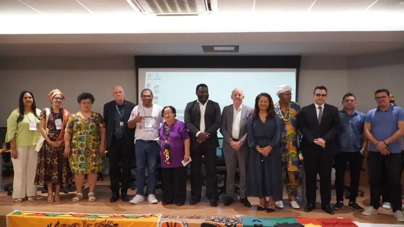 notícia: Ancestralidade e palestras abrem 5ª Conferência de Promoção da Igualdade Racial