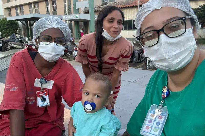 notícia: Passeio Terapêutico leva esperança e bem-estar a crianças no Regional de Marabá