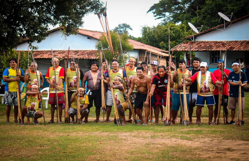 notícia: Caravana dos Povos Indígenas segue para a Terra Indígena Mãe Maria, no sudeste do Pará