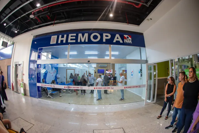 notícia: Em Ananindeua, posto de coleta do Hemopa completa dois anos com mais de 73 mil pessoas beneficiadas