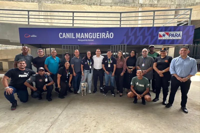 notícia: No Dia Mundial do Cachorro, Canil é entregue no Novo Mangueirão