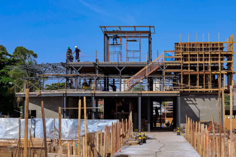notícia: Governo do Pará avança na construção do Terminal Hidroviário Turístico da Tamandaré