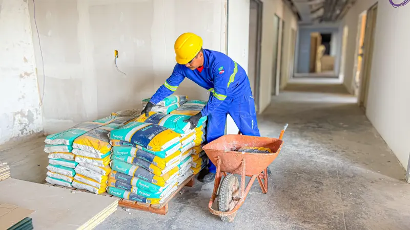 notícia: Obras do novo Serviço de Apoio Diagnóstico Terapêutico do HC já estão 60% concluídas