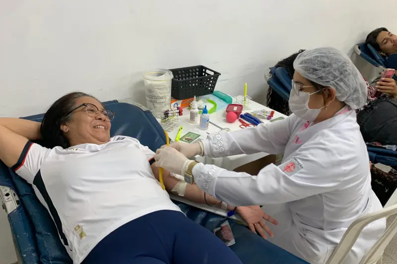 notícia: Hemopa promove campanha de doação de sangue em parceria com faculdade de enfermagem da UFPA