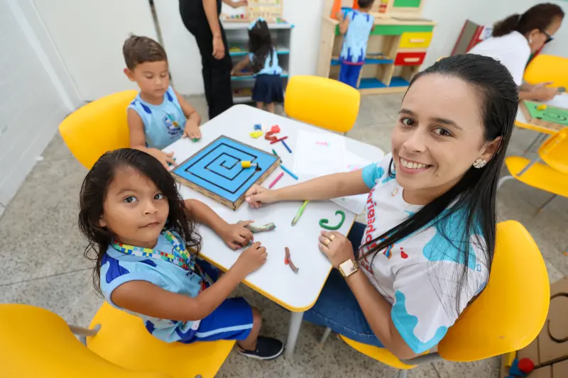 notícia: Entrega de creches públicas em Marabá e Igarapé-Açu transformam a vida de famílias no Pará
