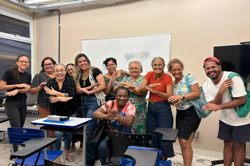 notícia: Usinas da Paz recebem curso de moda que une sustentabilidade e inclusão