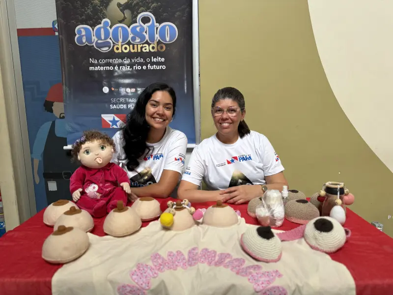 notícia: Estado oferece serviços de saúde e incentiva a amamentação em duas Usinas da Paz