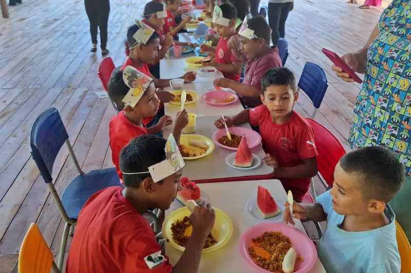 notícia: Secretaria de Saúde do Pará intensifica apoio ao 'Programa Saúde na Escola' no Marajó