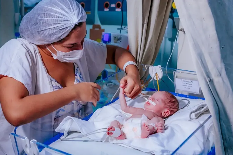 notícia: Amamentação nutre e fortalece vínculos no Hospital Regional de Marabá 