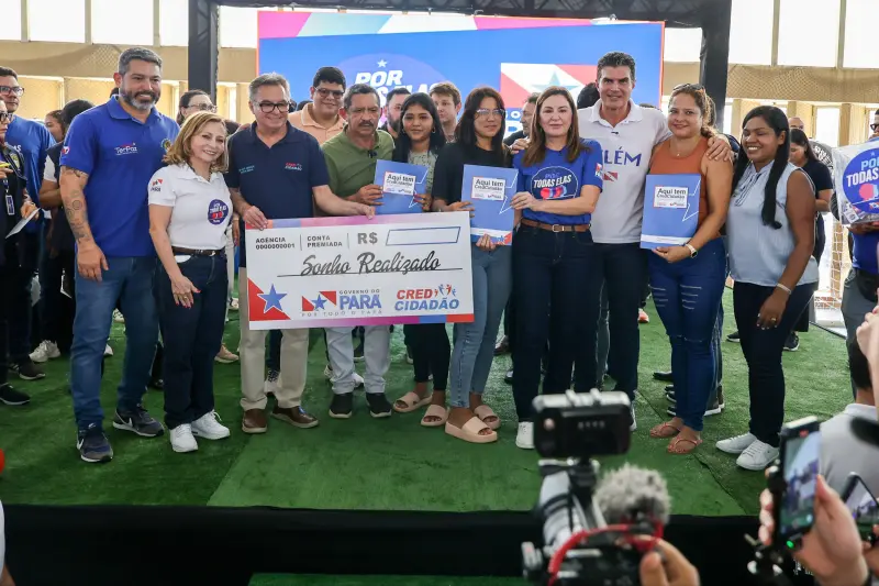 notícia: Usina da Paz Jurunas/Condor recebe ação do “Por Todas Elas” com vários serviços à comunidade