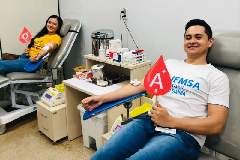 notícia: Em um dia, Hemorrede coleta 601 bolsas de sangue, que vão beneficiar mais de dois mil pacientes