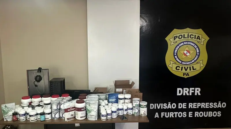 notícia: PC apreende carga e prende homem, em flagrante, por estelionato em Belém