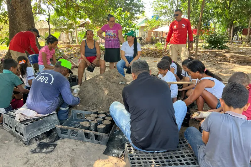 notícia: Curso de produção de mudas incentiva educação ambiental na APA Araguaia
