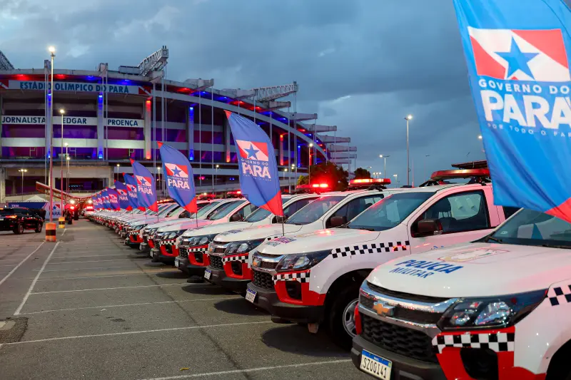 notícia: Governo do Pará reforça operação com mais viaturas na Região Metropolitana de Belém