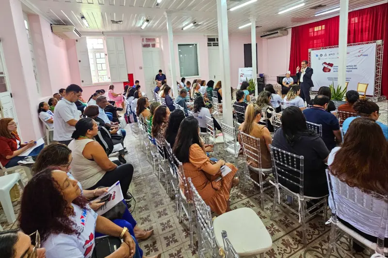 notícia: Governo do Pará encerra Semana de Prevenção às Drogas com capacitação sobre políticas públicas