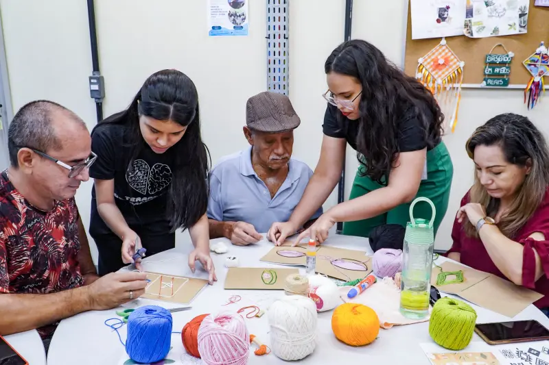 notícia:  Usinas da Paz ampliam rede de cuidados com atendimentos de Terapia Ocupacional 
