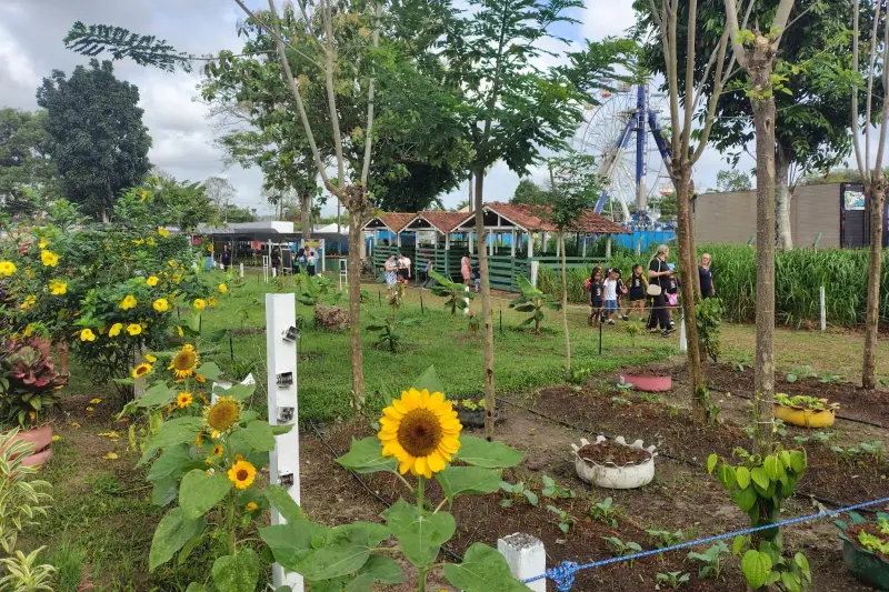 notícia: Modelo Rural da Emater mostra avanços da agricultura familiar em Feira Agropecuária 