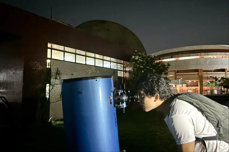 notícia: Planetário do Pará realiza observação do céu noturno nesta terça-feira (9)