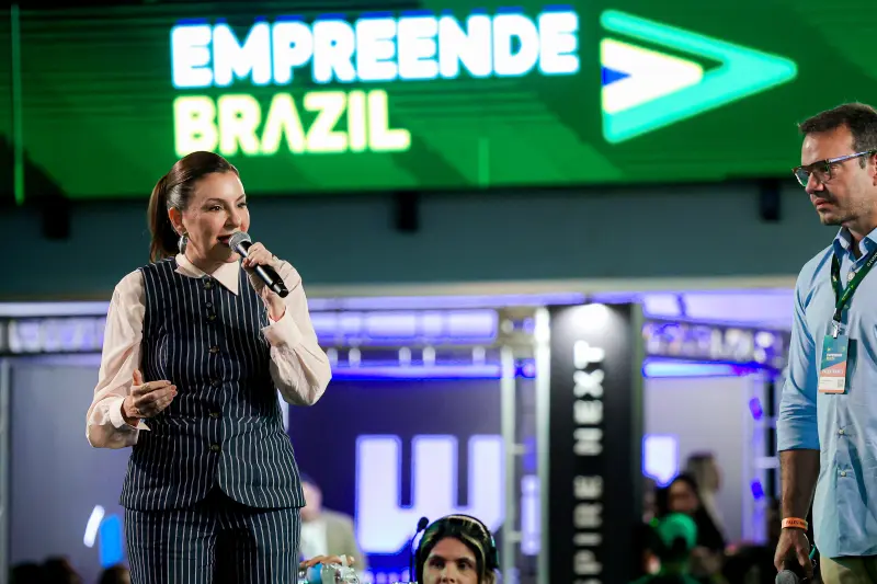notícia: Vice-governadora destaca legado da COP30 para o empreendedorismo durante o Empreende Brazil, em Belém