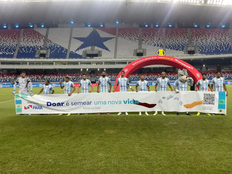 notícia: Setembro Verde mobiliza torcedores no Mangueirão em apoio à doação de órgãos