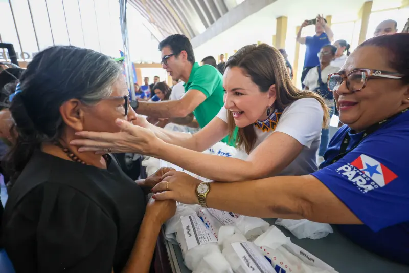 notícia: ‘Por Todas Elas’ entrega mais de 700 novos óculos de grau gratuitos a moradores de Ananindeua