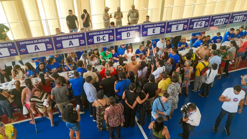 galeria: Entrega de óculos programa por todas elas na usina do Icuí-guajará