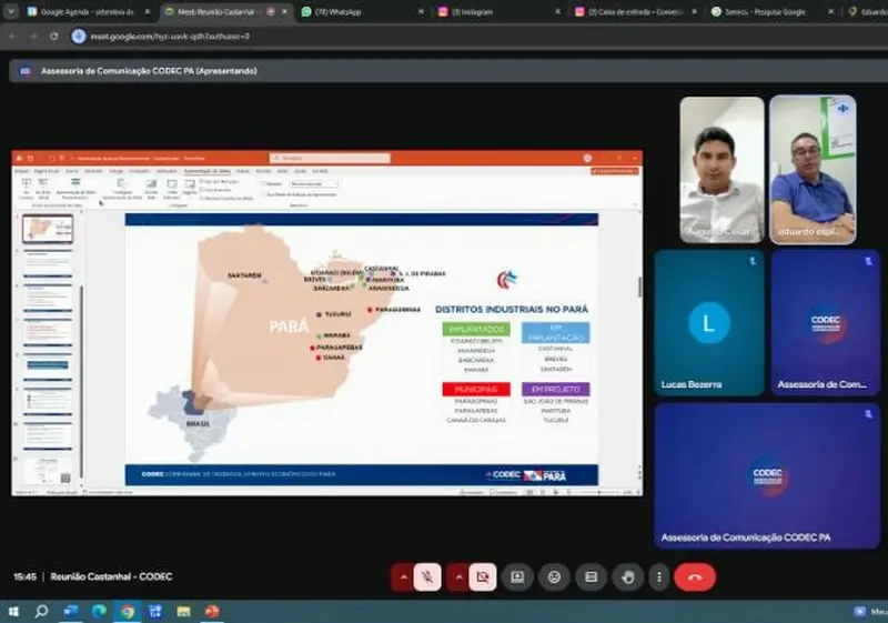notícia: Codec e Prefeitura de Castanhal discutem atualização do Guia do Investidor