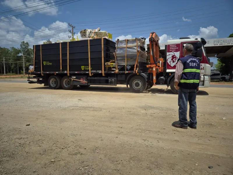 notícia: Sefa apreende equipamentos industriais avaliados em R$ 420 mil no sudeste do Pará