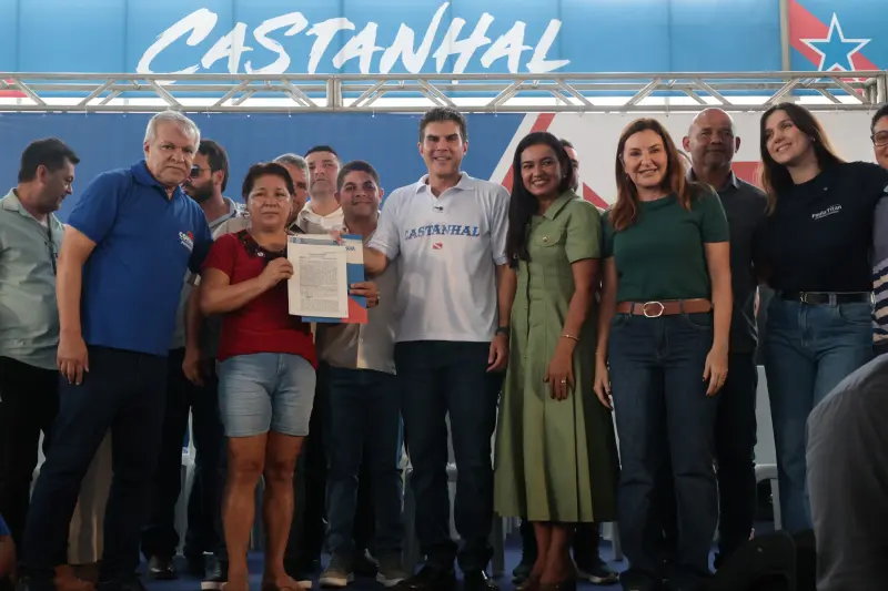 notícia: Governo do Pará entrega títulos de propriedade para mais de 750 famílias de Castanhal