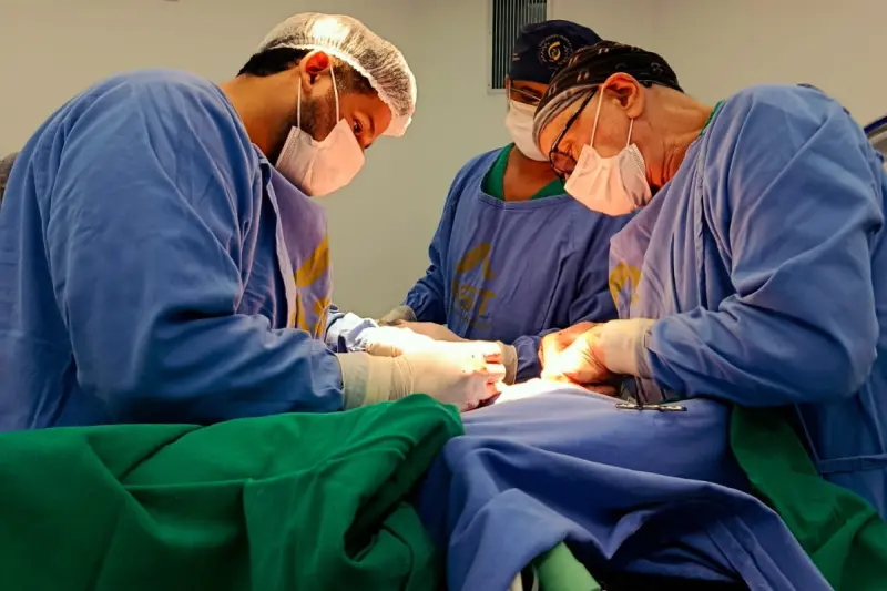 notícia: Hospital de Oriximiná faz toracotomia de alta complexidade e garante recuperação de jovem