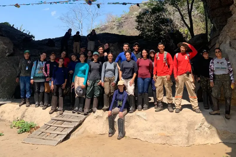 notícia: Aula no Parque Estadual da Serra dos Martírios/Andorinhas une teoria e prática
