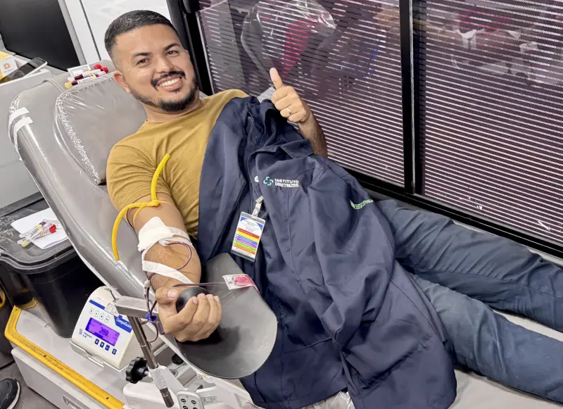 notícia: Campanha de doação no Hospital Oncológico Infantil arrecada 94 bolsas de sangue