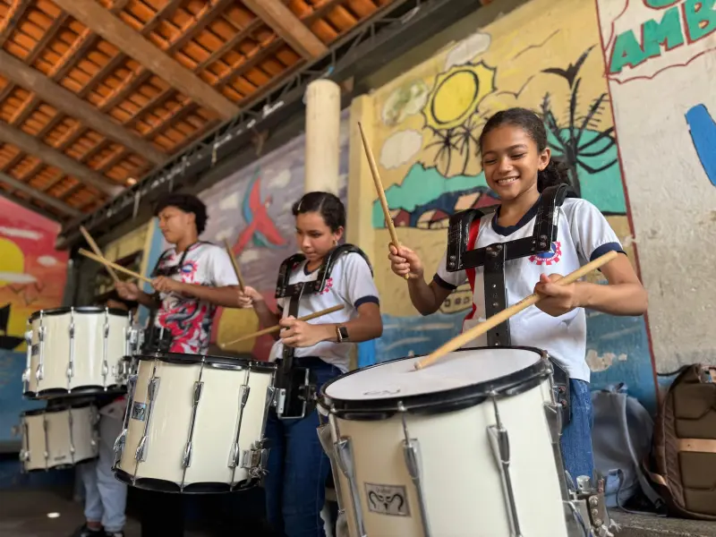 notícia: Escola estadual no Telégrafo promove acesso à cultura e protagonismo estudantil 
