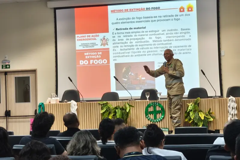 notícia: Santa Casa alcança mais de 300 pessoas com ações da Semana de Prevenção de Acidentes 