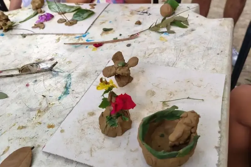 notícia: Mangal das Garças realiza mais uma edição do projeto infantil Ecoarte neste domingo, 14