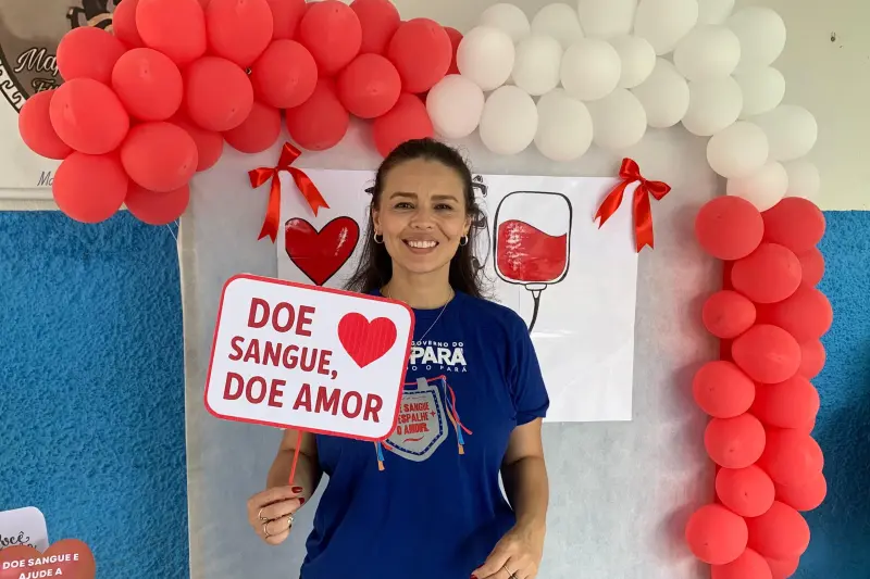 notícia: Hemopa realiza campanha inédita de doação de sangue em Santo Antônio do Tauá