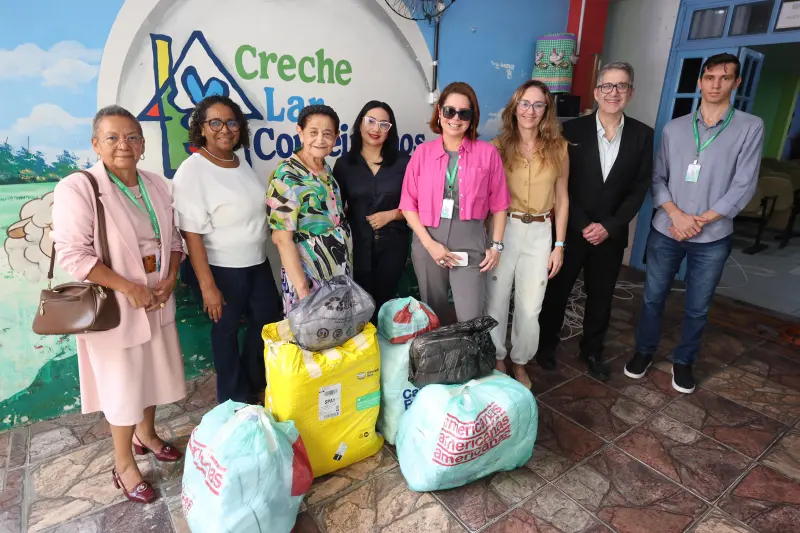 notícia: Procuradoria-Geral faz novas doações a instituições que cuidam de crianças em Belém