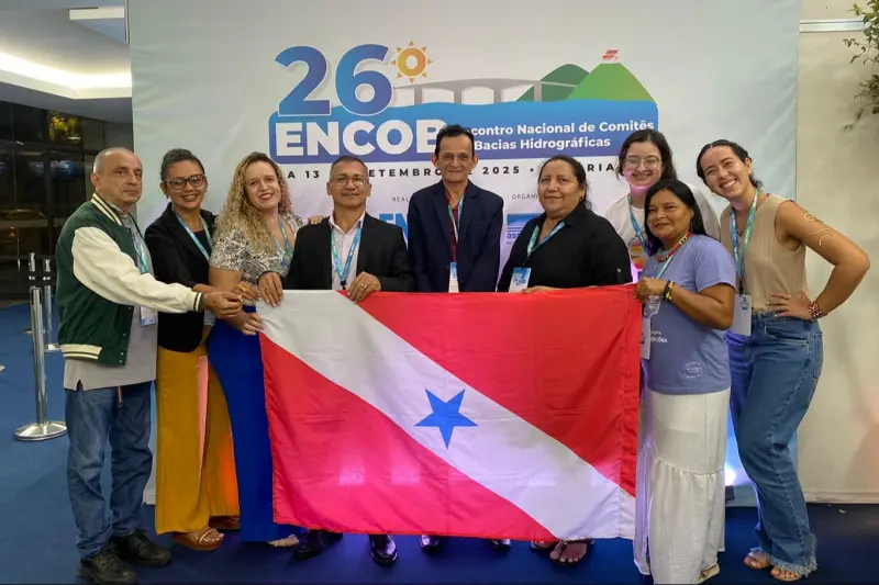 notícia: Semas compartilha modelo de gestão hídrica em encontro nacional de bacias hidrográficas