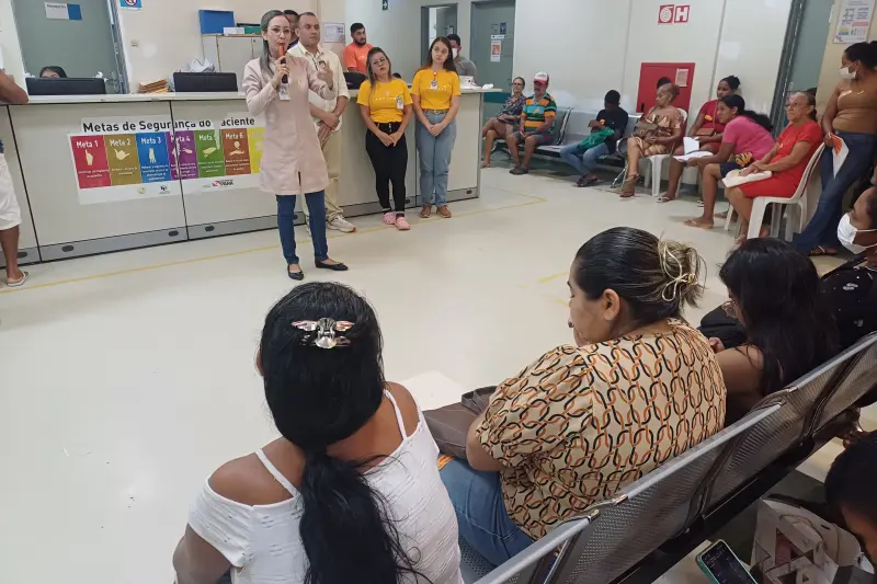 notícia: Hospital Regional do Baixo Amazonas promove ações educativas no 'Setembro Amarelo'