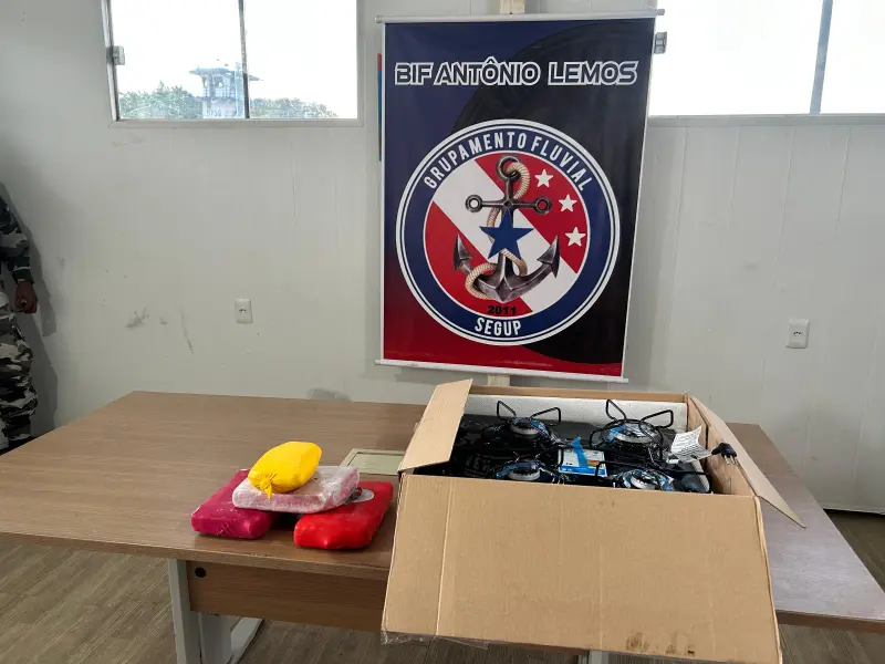 notícia: Fiscalização da Base Integrada “Antonio Lemos” apreende entorpecentes