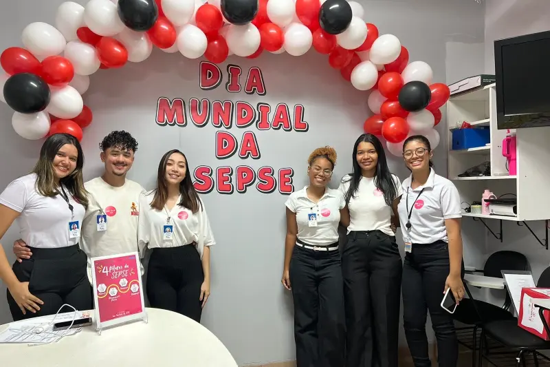 notícia: HRPL reforça protocolos de segurança com ação em alusão ao Dia Mundial da Sepse