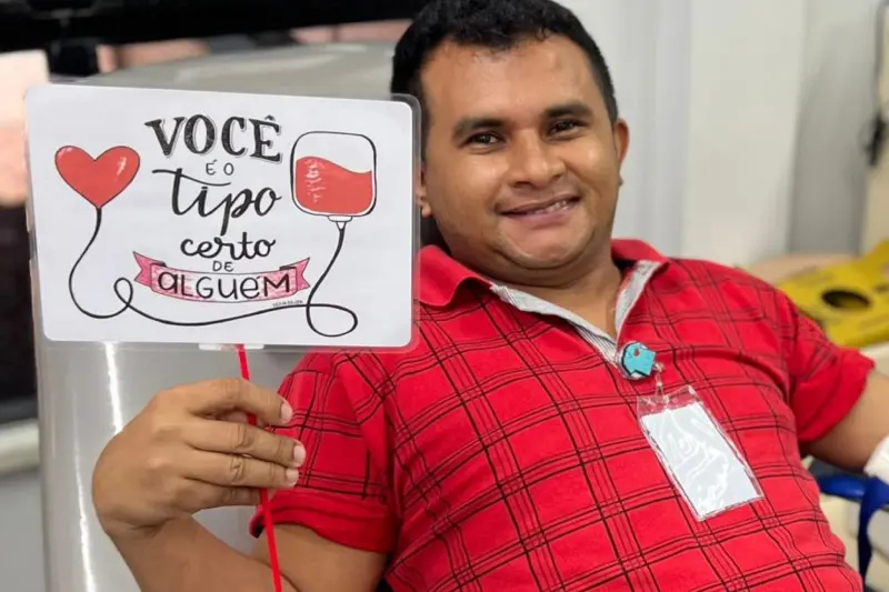 notícia: Hospital de Marabá mobiliza doadores de sangue em corrente de solidariedade